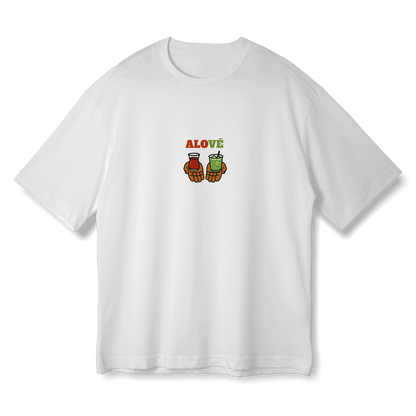 Pick Your Fighter Oversize Unisex T-Shirt – Türk Çayı vs Matcha