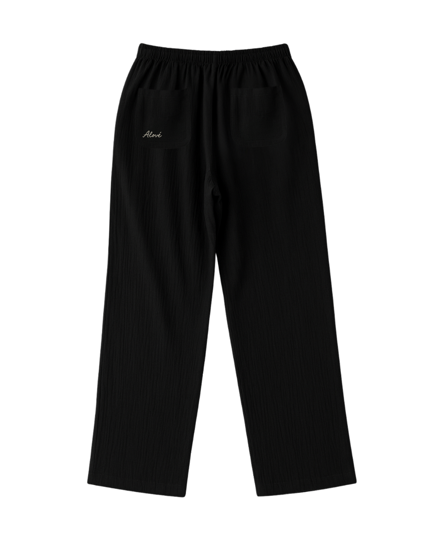 ALOVÉ – Siyah Baggy Muslin Pantolon