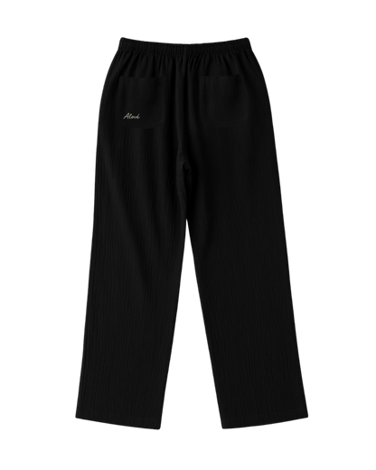 ALOVÉ – Siyah Baggy Muslin Pantolon