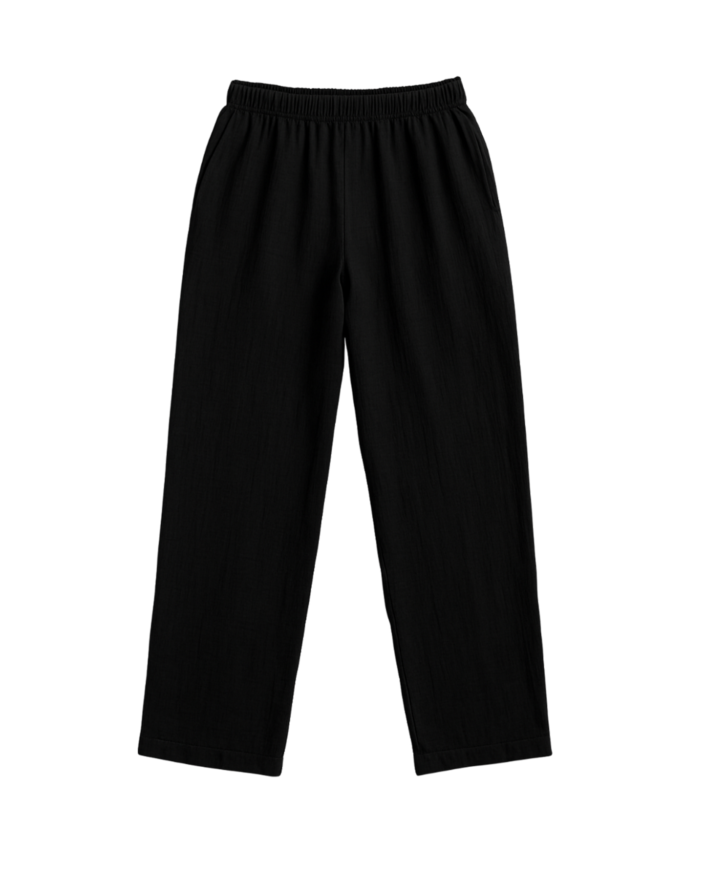ALOVÉ – Siyah Baggy Muslin Pantolon